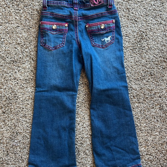Cowgirl Hardware Blue Kids Jeans - Picture 2 of 2